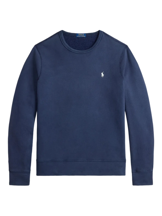 Blue sweatshirt,front view