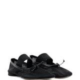 Black shoes, front view