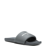 grey sandals, side view