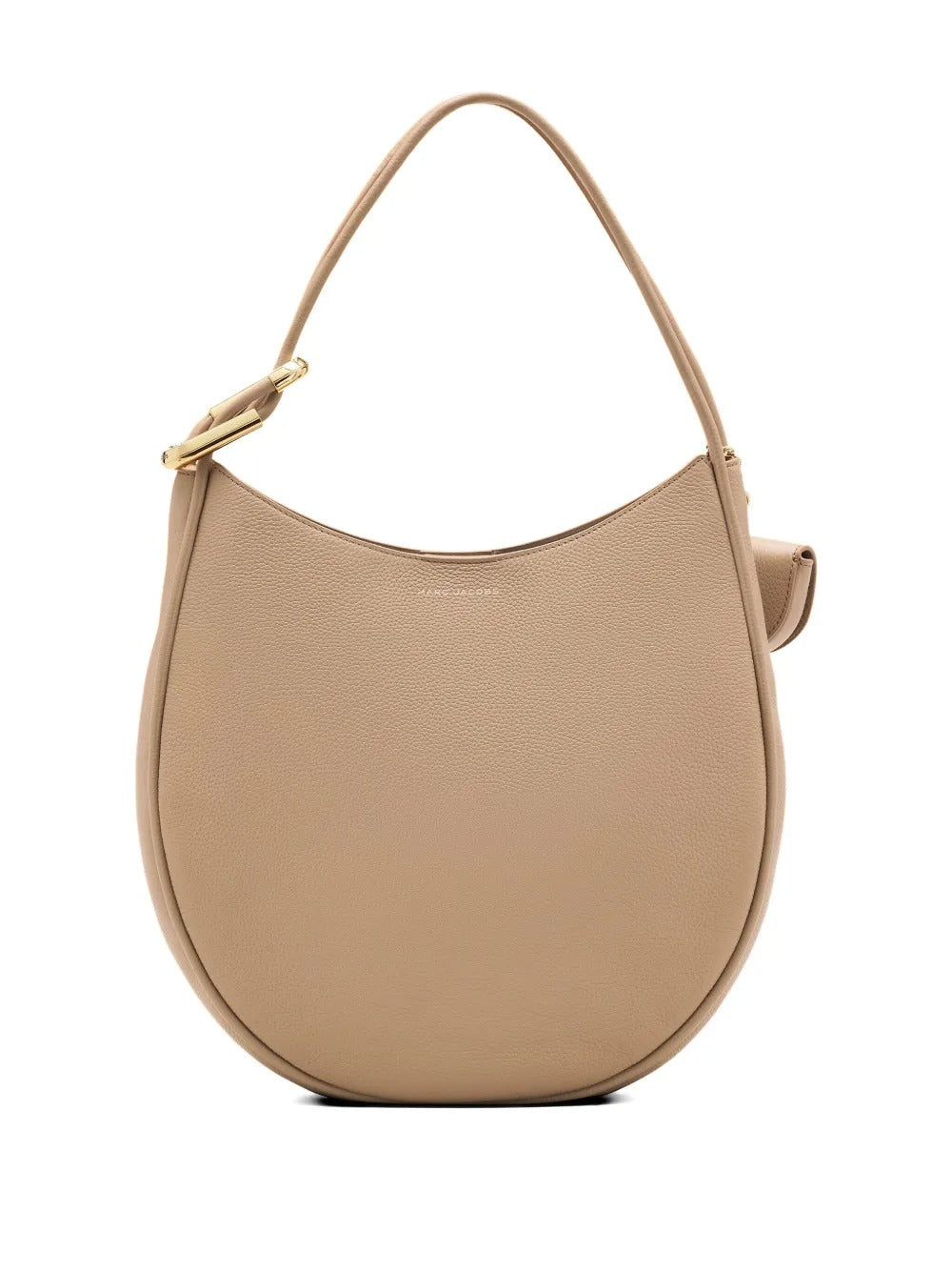 Tan bag, front view