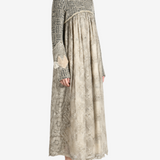 COMMUNS - Women Floral Jacquard Dress