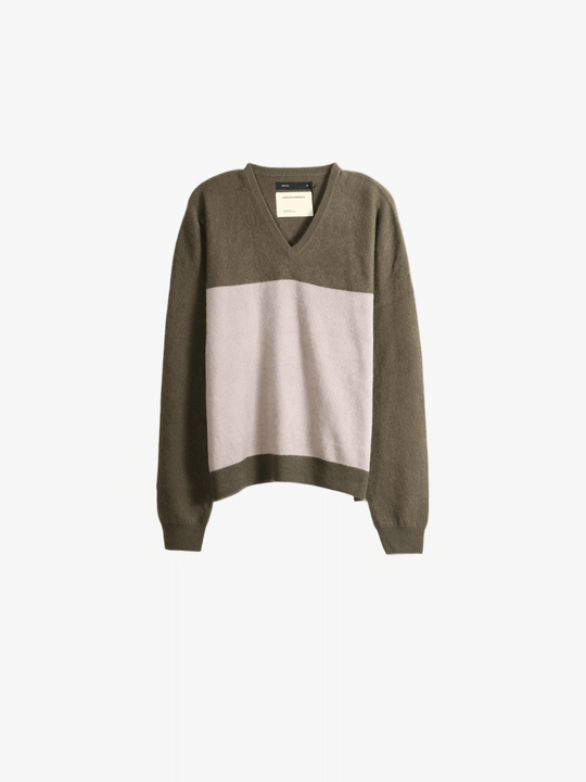 Brown hoodie, front view