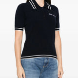 Navy t-shirt, front view