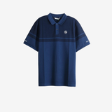Navy shirt, front view