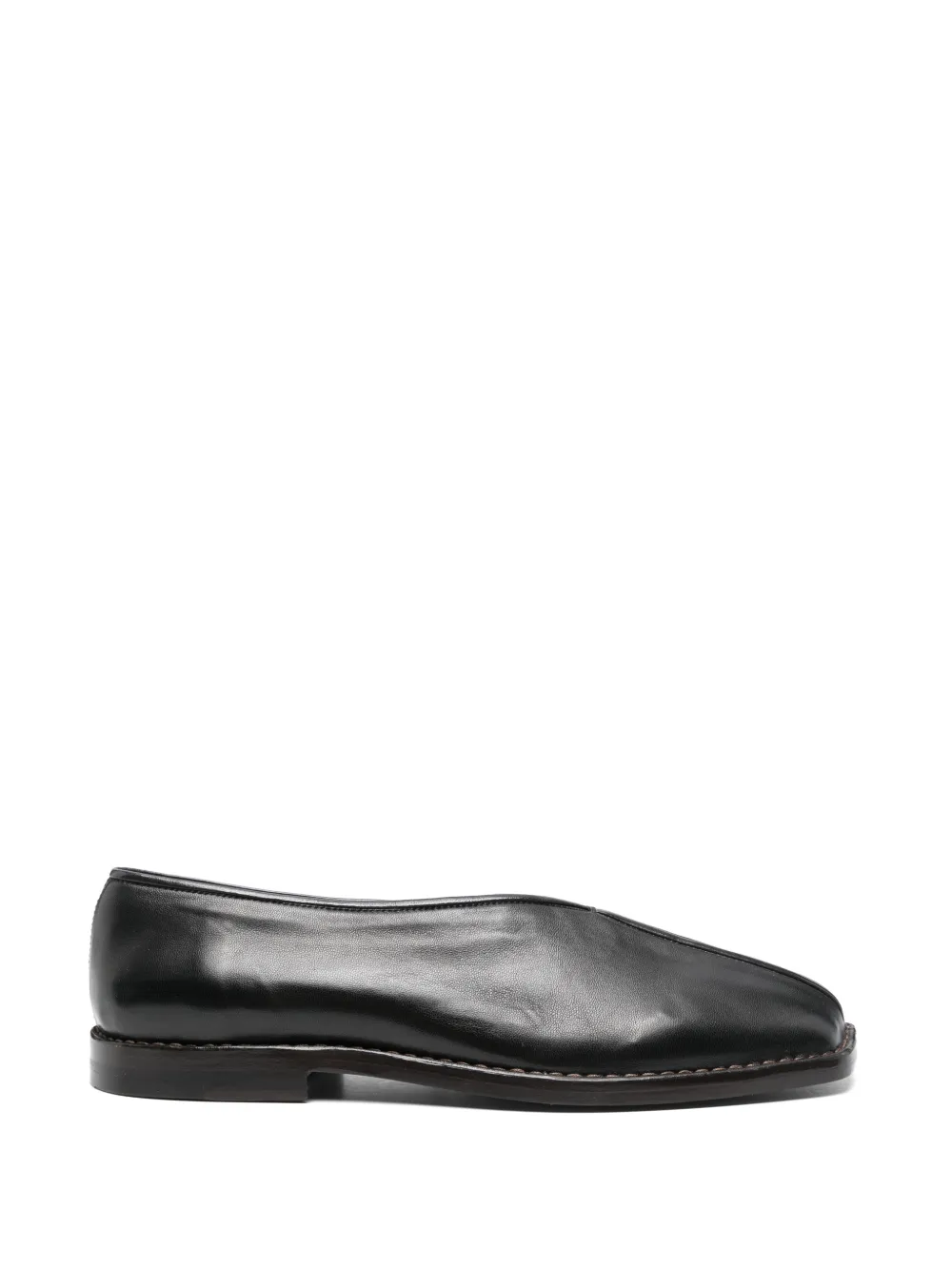 LEMAIRE - Men Flat Piped Slippers – Atelier New York LEMAIRE - Men Flat Piped Slippers – Atelier New York