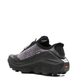 Black sneakers, back view