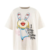 White t-shirt, front view