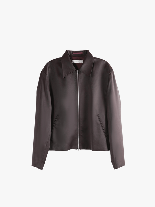 Brown jacket, front view