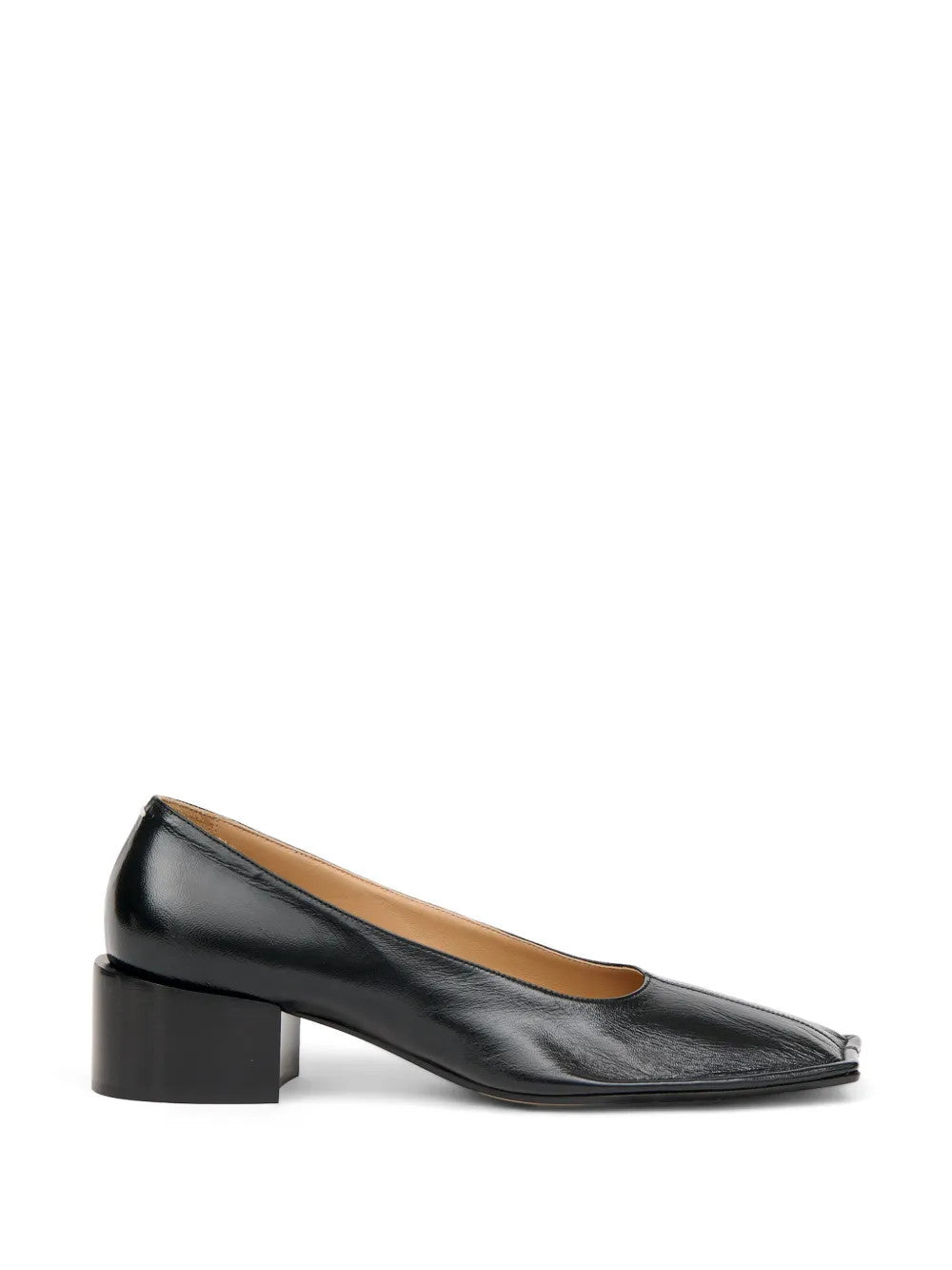 Black shoes, side view