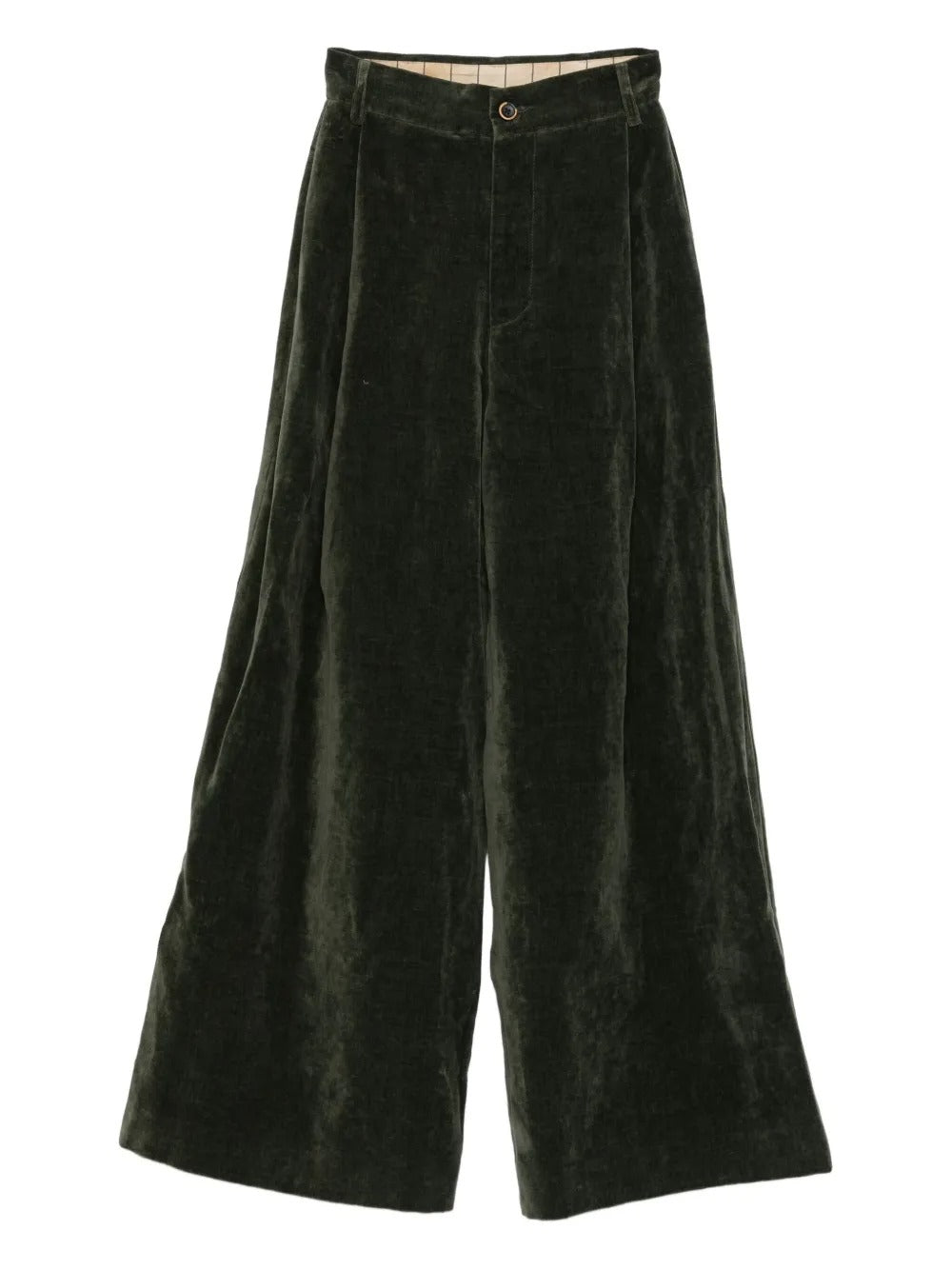 Green pant, front view