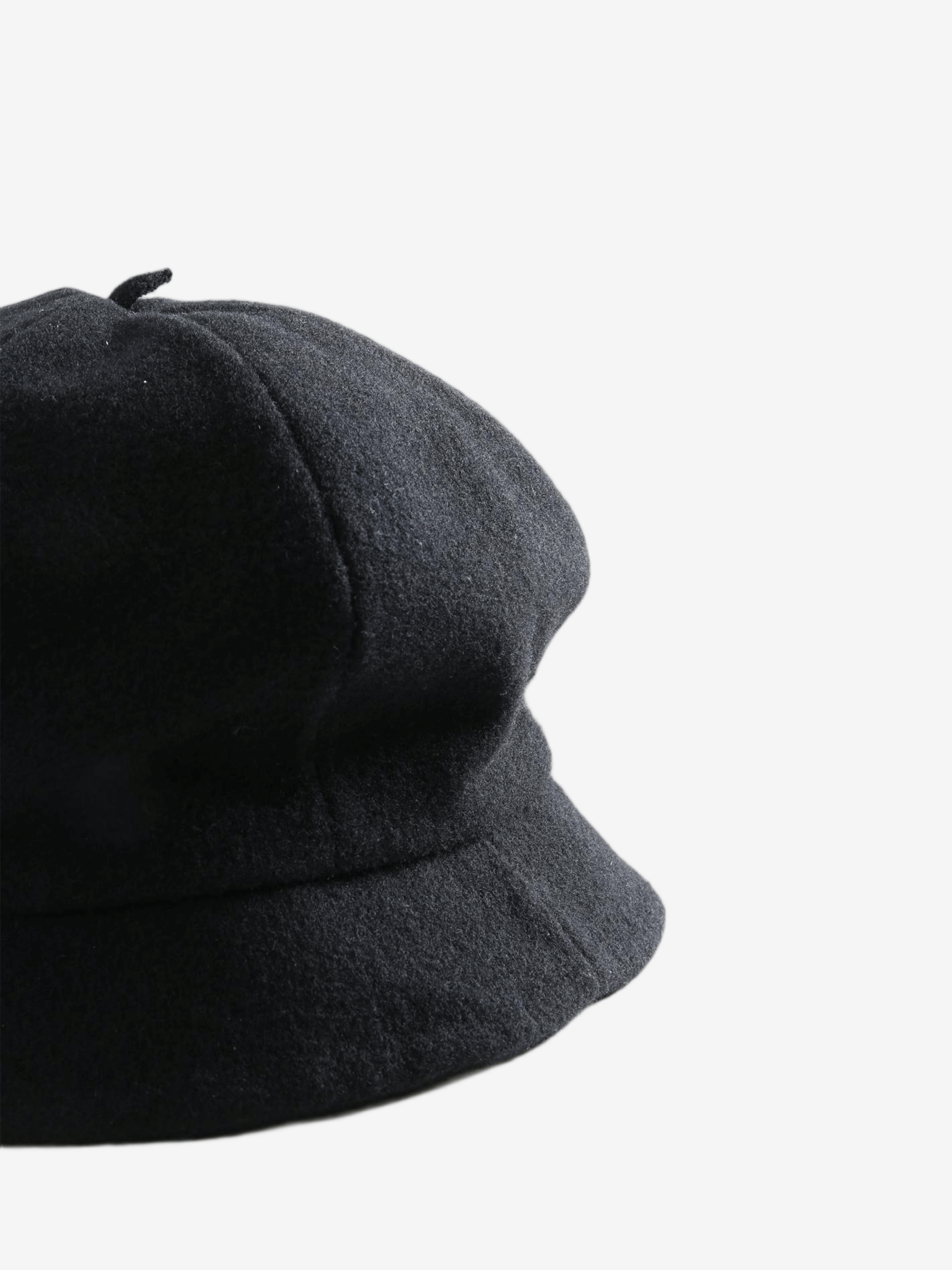 Black hat, front view