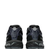 Navy shoes, front view