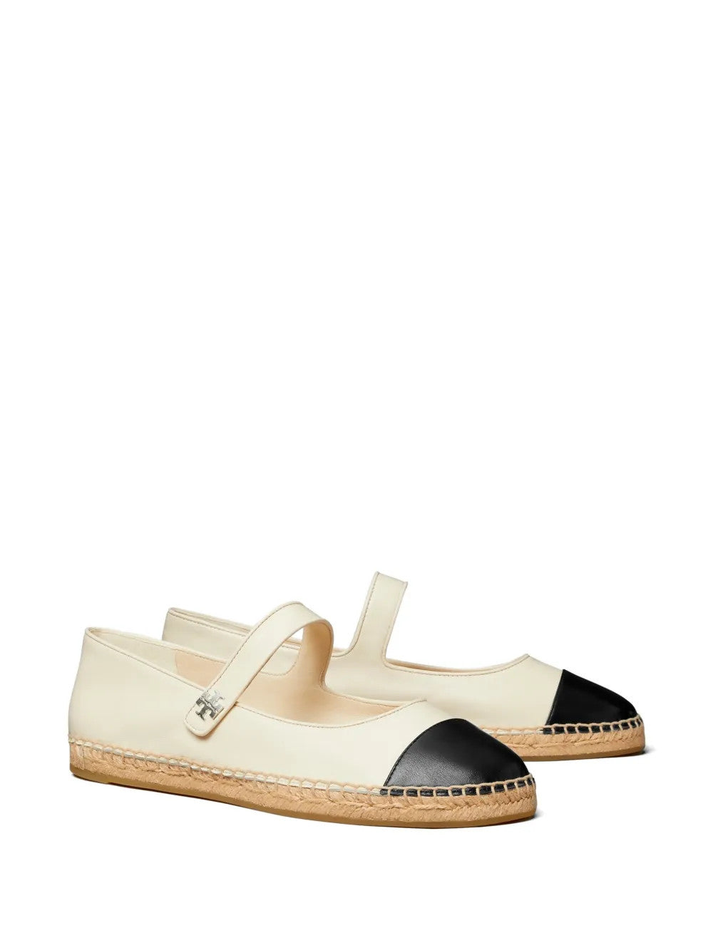 Tan shoes, front view