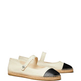 TORY BURCH - Women Cap-Toe Mary Jane Espadrille