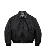 Black jacket, front view