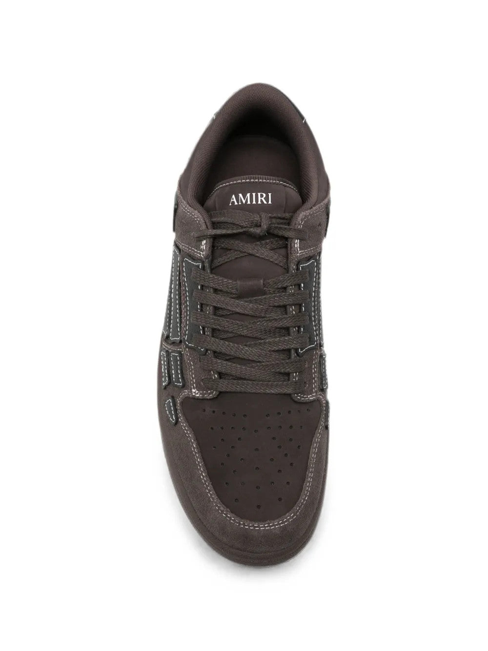 Brown shoes, front view