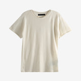 White t-shirt, front view