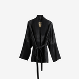 Black jacket, front view