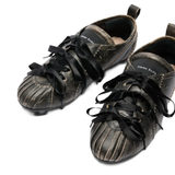 Brown shoes, side view