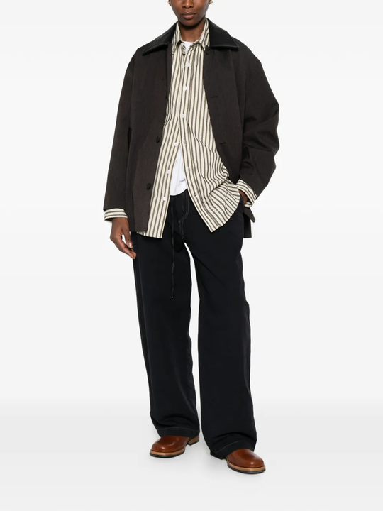 brown jackets-coats,full body view