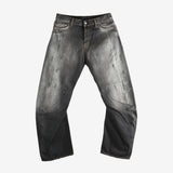 ACNE STUDIOS - Men Wide Leg Cut High Waisted Style Jeans