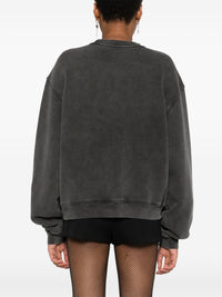 T BY ALEXANDER WANG - Women Crewneck Sweatshirt With Blade Logo