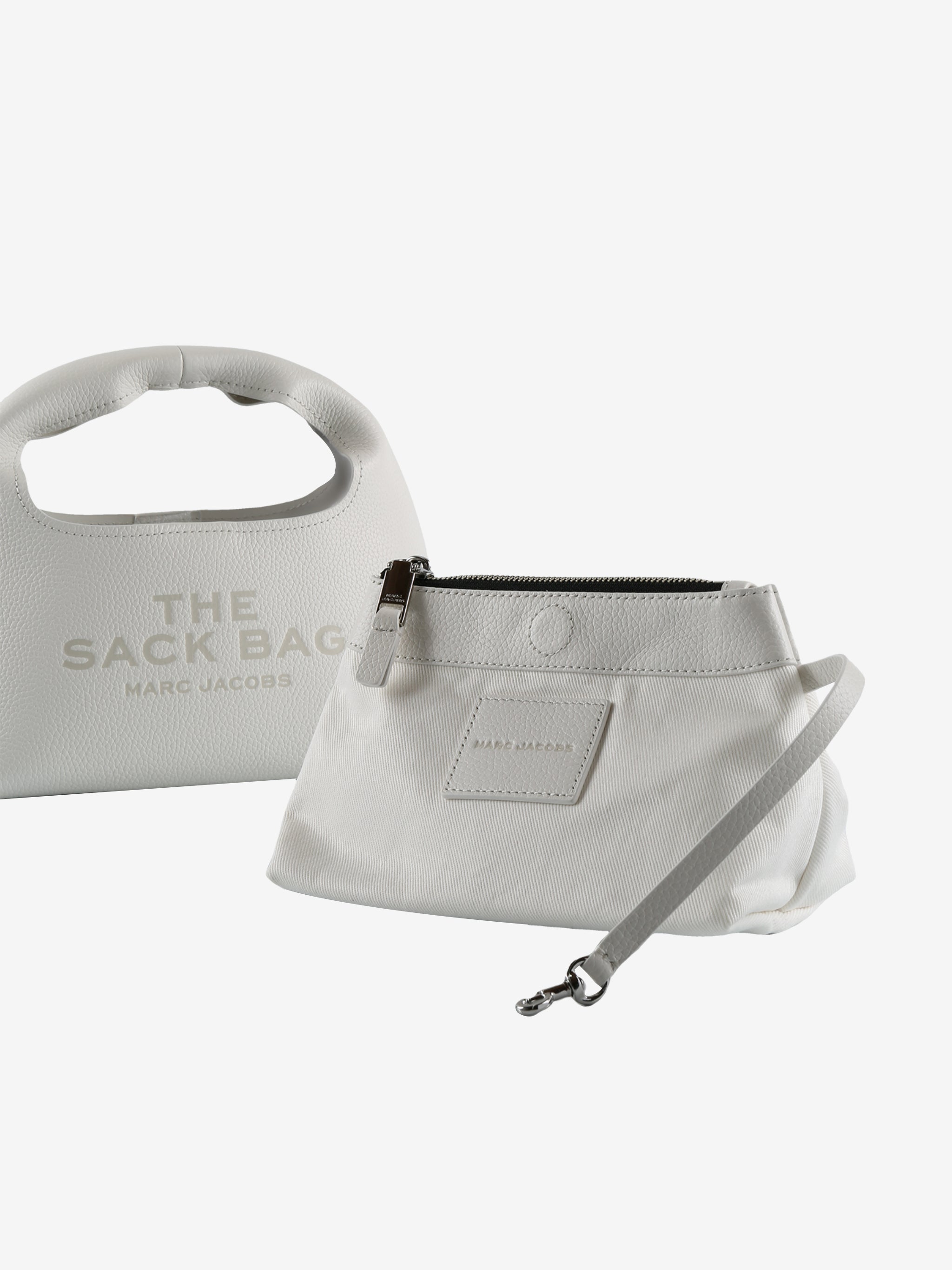 White bag, front view