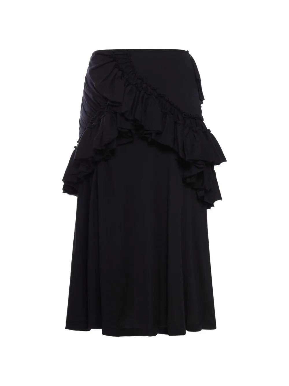 Black skirt, front view