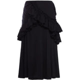 Black skirt, front view