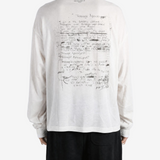 Tan t-shirt, full body view