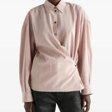 Pink dress worn by a person, showing the dress fit