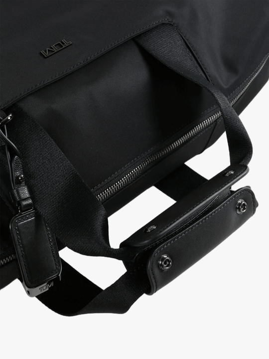 Close up of Black bag, showing detail