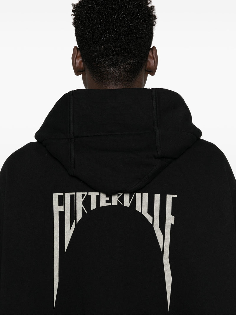 RICK OWENS DRKSHDW - Men Felpa - Jumbo Hooded Peter