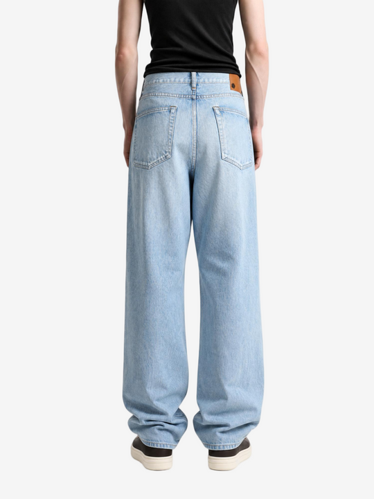 Blue jeans, full body view