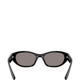 Black sunglasses,back view