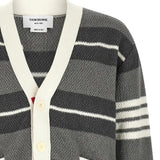 Close up of Grey jacket, showing texture of the 100% cotton fabric