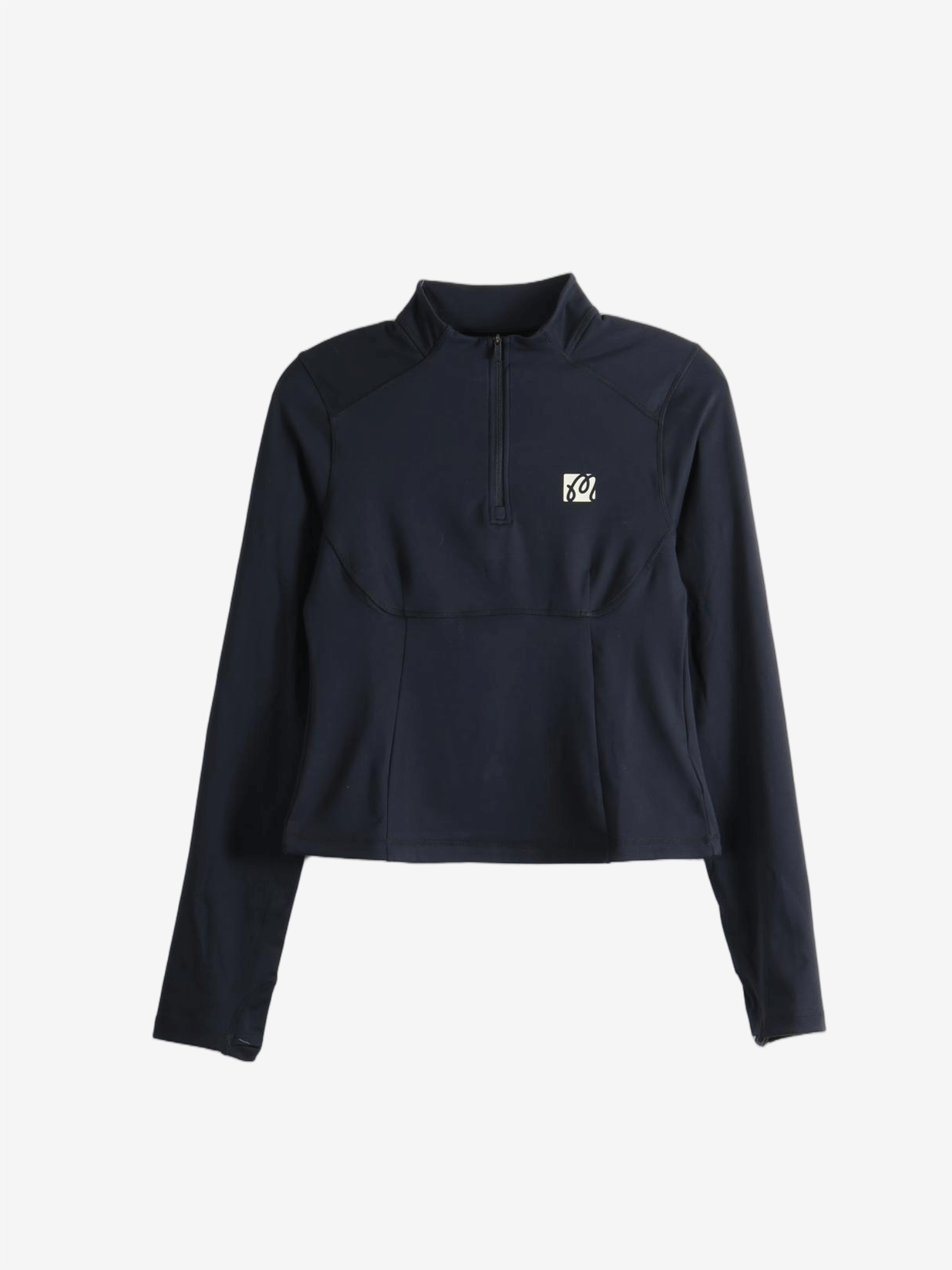 Black hoodie, front view