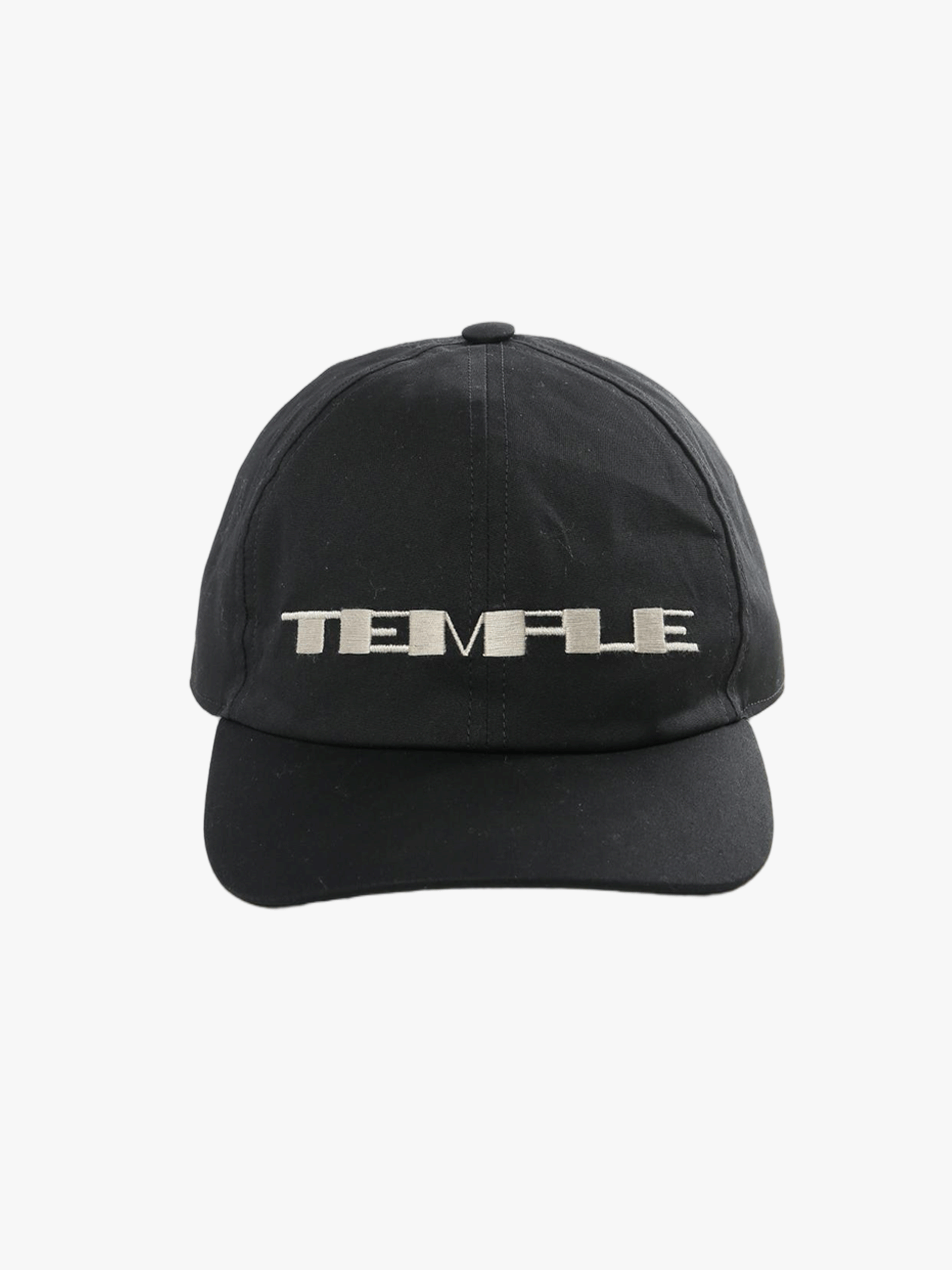 Black cap, front view