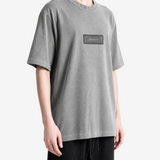 Grey t-shirt, front view
