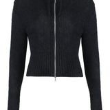 Black hoodie, front view