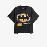 Black t-shirt, front view