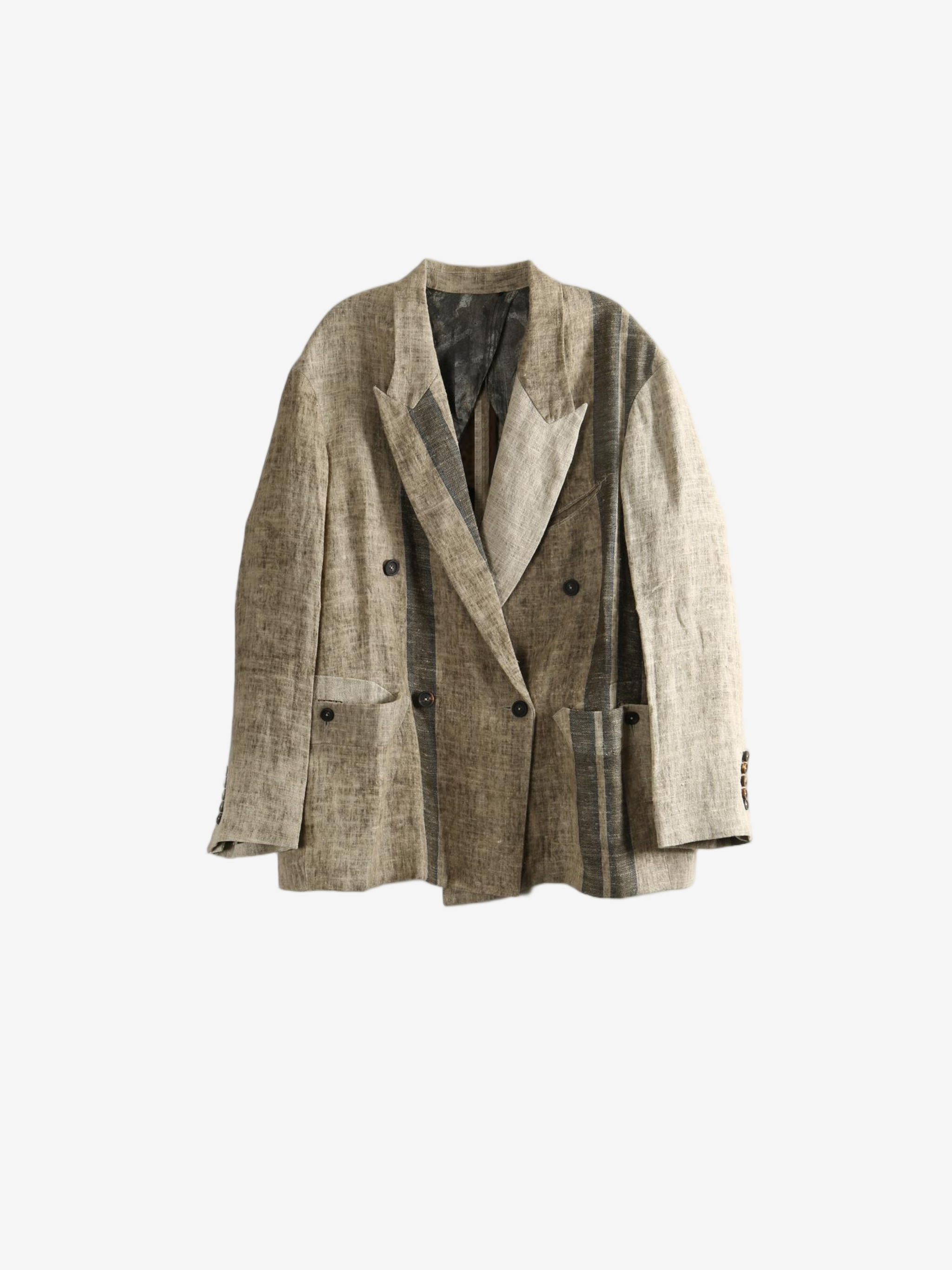 Grey jacket, front view