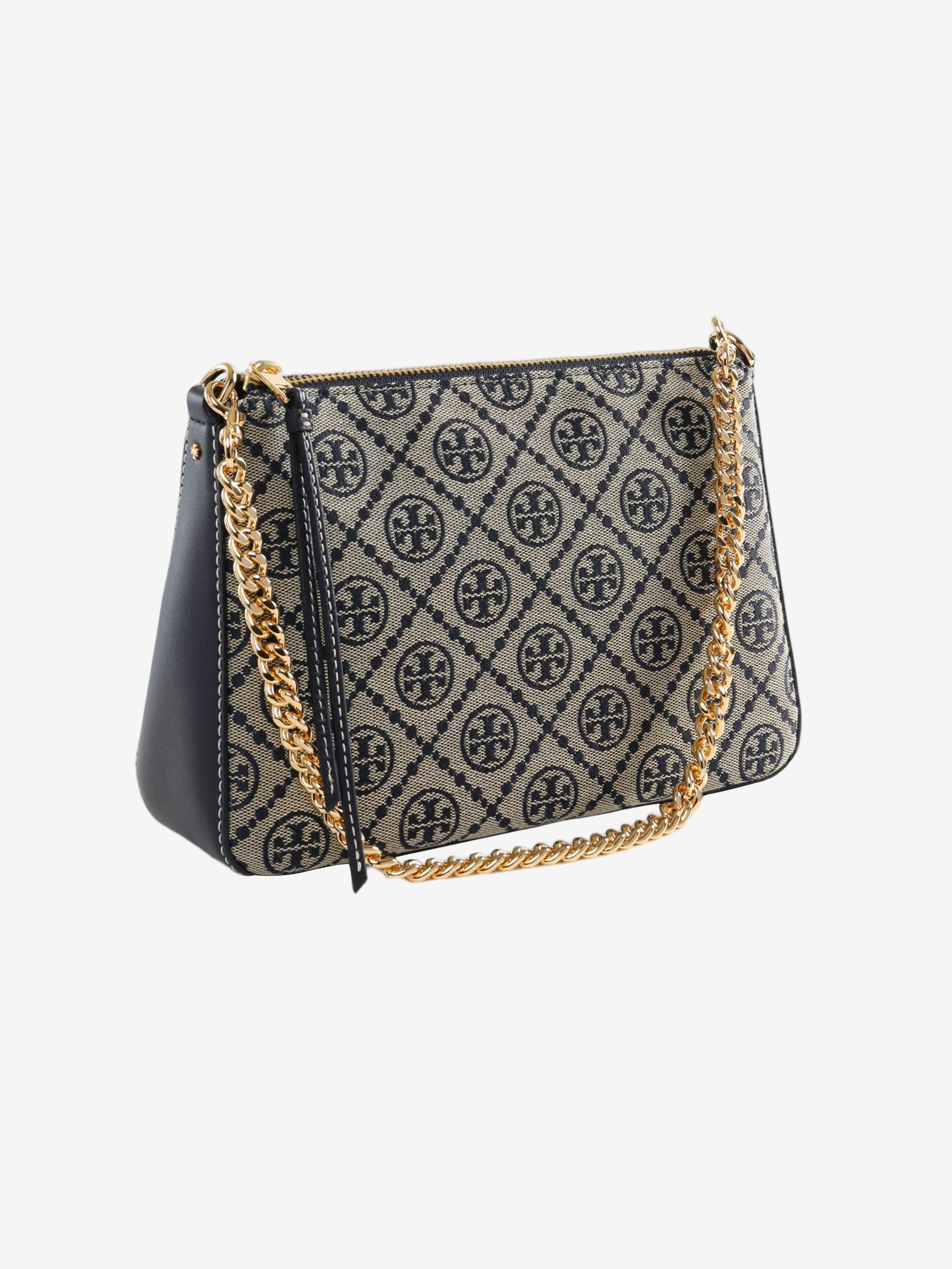 Navy bag, front view