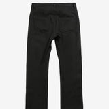 Black pants, back view