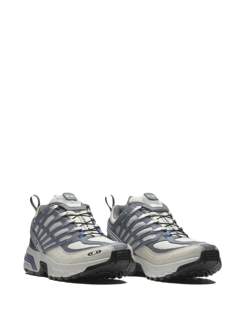 Grey sneakers, side view