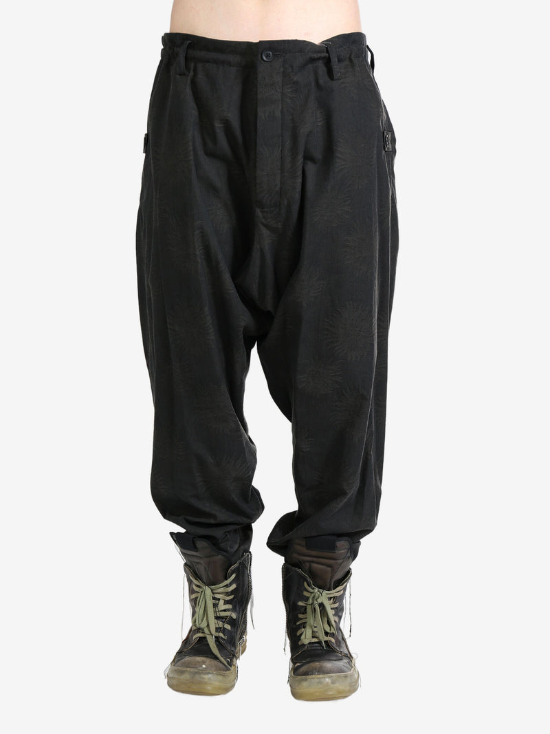 YOHJI YAMAMOTO POUR HOMME - Men Dungaree JQ Slim Sarouel Pants