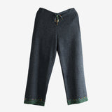 Navy pants, front view