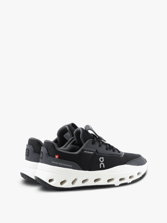 Black shoes, side view