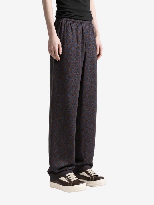 Brown pants, full body view