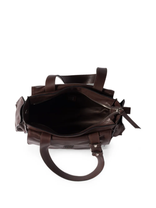 Brown bag, front view
